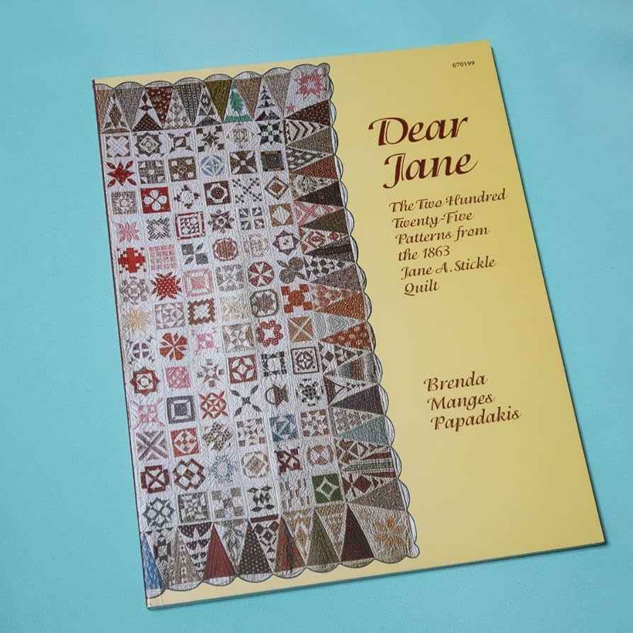 Dear Jane キルト図案集と定規セット Dear Jane キルト図案集と定規セット Dear Jane キルト図案集と